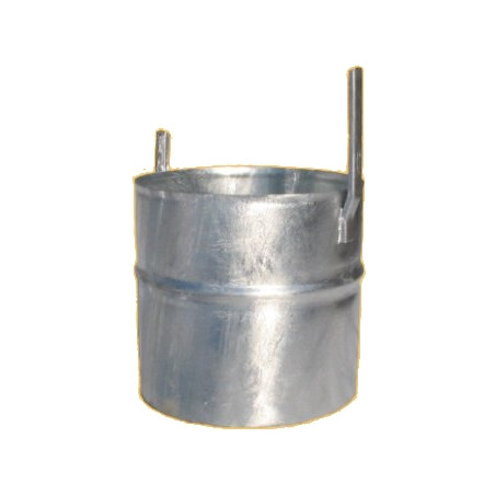 KOCIOŁ PARNIKA OCYNKOWANY – 100L | ŚREDNICA 53 CM | GŁĘBOKOŚĆ 52 CM