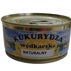 Kukurydza wędkarska naturalna 125 g – skuteczna przynęta na spokojne i wymagające łowiska