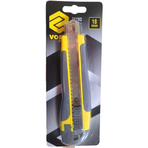 NOŻYK Z OSTRZ.18mm  METAL.PROW   VOREL