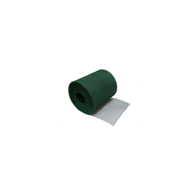 Siatka plastik  rabatowa zielona  80cm wysoka x 50m długa
