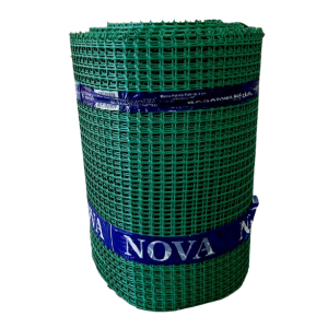 Siatka plastik  rabatowa zielona  60cm wysoka x 50m długa