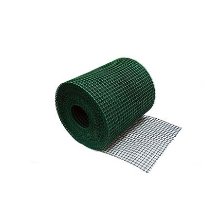 Siatka plastik  rabatowa zielona  40cm wysoka x 50m długa