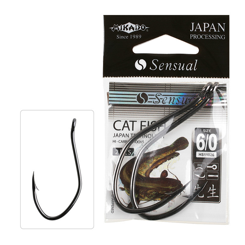 HACZYK - SENSUAL - CAT FISH nr 6/0 BN - op.2szt.
