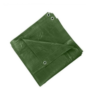 Plandeka ochronna uniwersalna zielona 3 x 3m 90g/m2