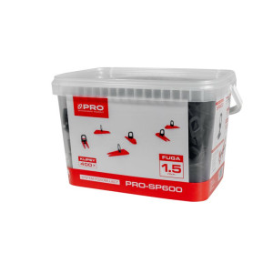 SYSTEM POZIOMUJĄCY KLIPSY 1,5mm 400SZT PRO