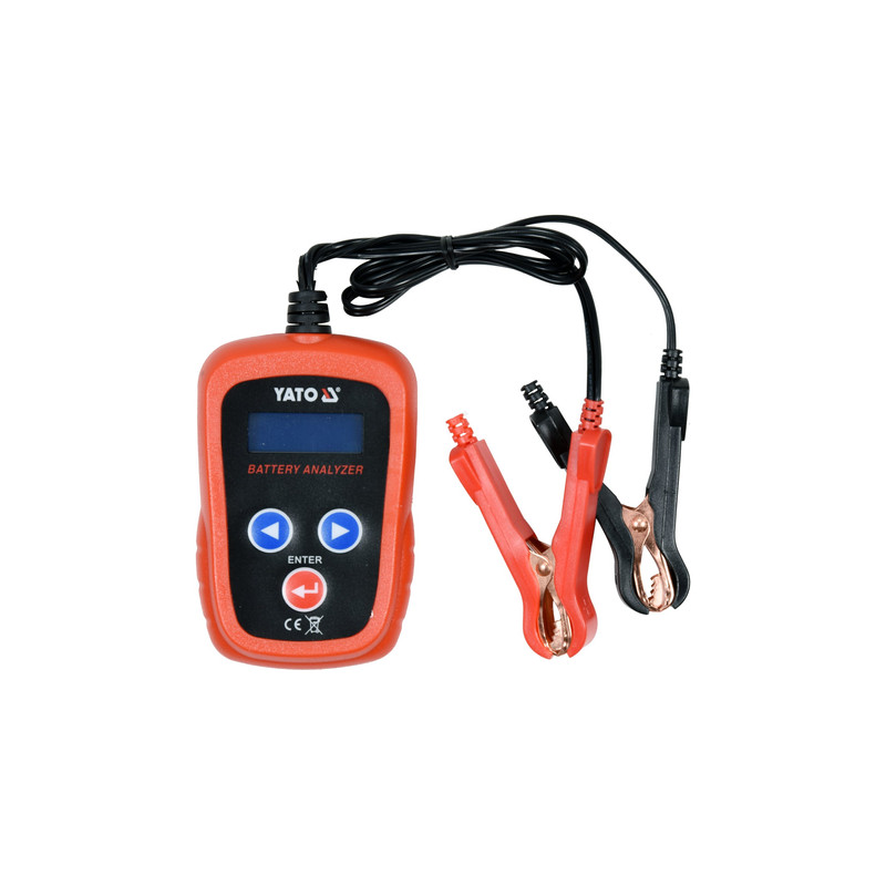 Elektroniczny tester akukumulatora 12V 200-1200A YATO