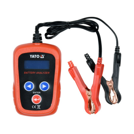 Elektroniczny tester akukumulatora 12V 200-1200A YATO
