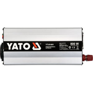 PRZETWORNICA NAPIĘCIA 12/230V 800W YATO – YT-81491