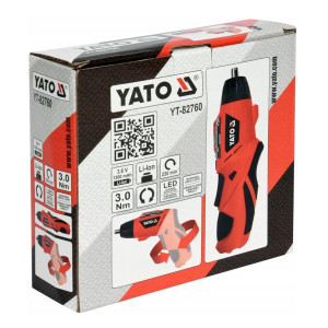 WKRĘTAK SKŁADANY 3,6V YATO – YT-82760 (AKUMULATOR 1,3 AH)