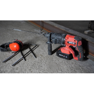 MŁOTOWIERTARKA 18V SDS PLUS 2,4J, Z PODKUWANIEM YATO – YT-82772 (BEZ AKUMULATORA)
