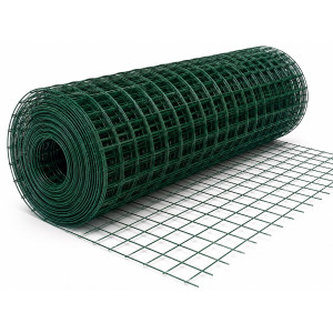 Siatka zgrzewana x  PCV oczko 50x100 wys 1.2m - cena za metr