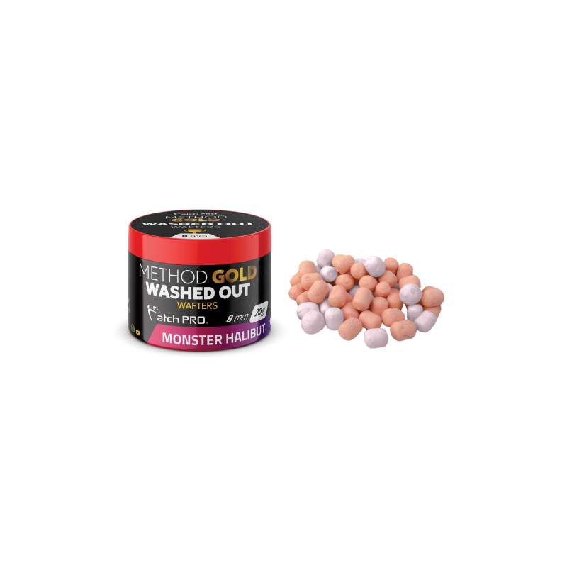 METHOD GOLD WAFTERS WASHED OUT MONST HALIB 8mm 20g