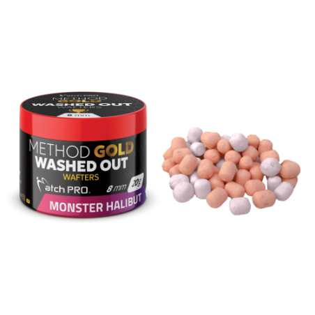 METHOD GOLD WAFTERS WASHED OUT MONST HALIB 8mm 20g