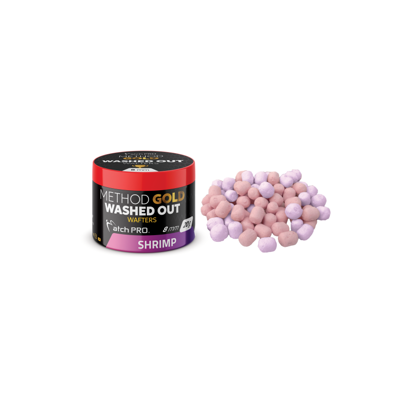 METHOD GOLD WAFTERS WASHED OUT SHRIMP 8mm 20g
