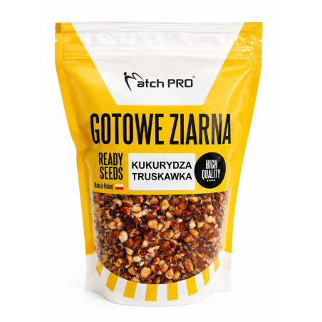 Kukurydza gotowe ziarna READY SEEDS 1kg. TRUSKAWKA