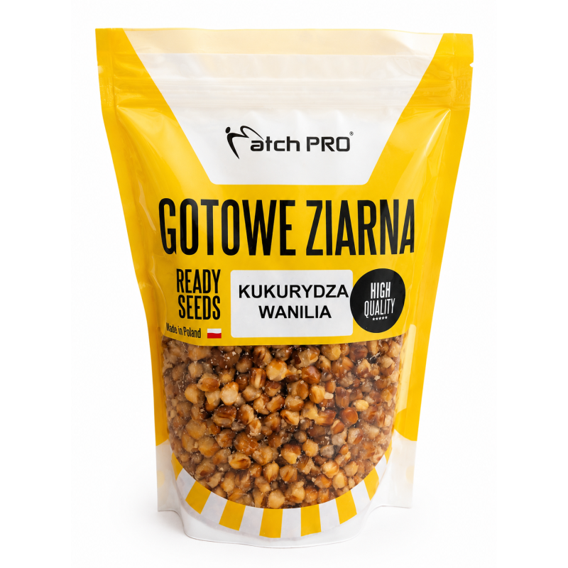 Kukurydza gotowe ziarna READY SEEDS 1kg. WANILIA
