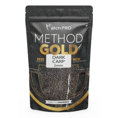 PELLET METHOD GOLD DARK CARP 2mm 700g