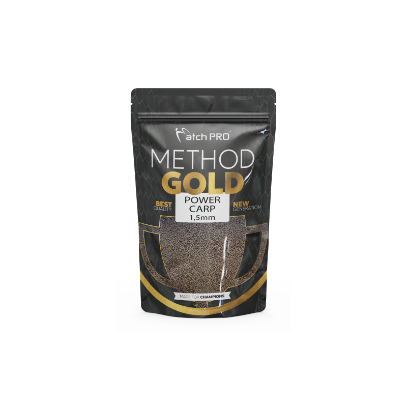PELLET METHOD GOLD POWER CARP 1,5mm 700g