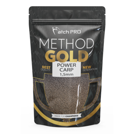 PELLET METHOD GOLD POWER CARP 1,5mm 700g