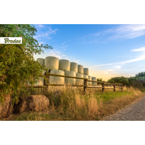 Folia do sianokiszonki 75cm x 1500 m SILAGE WRAP BRADAS
