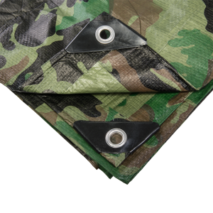 PLANDEKA 2 X 3M 90 G KAMUFLAŻOWA CAMOFOREST