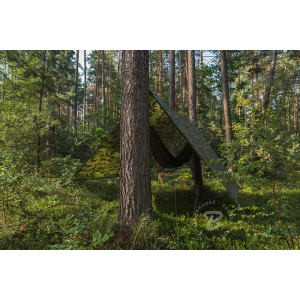 PLANDEKA 6 X 10M 90 G KAMUFLAŻOWA CAMOFOREST