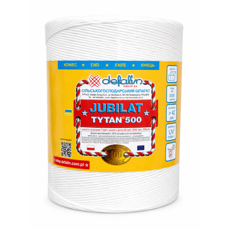 SZNUREK DO PRAS 2000 TEX JUBILAT TYTAN 500 4KG