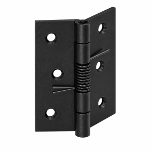 Zawias 50x42/1,0mm Czarny samozamykający