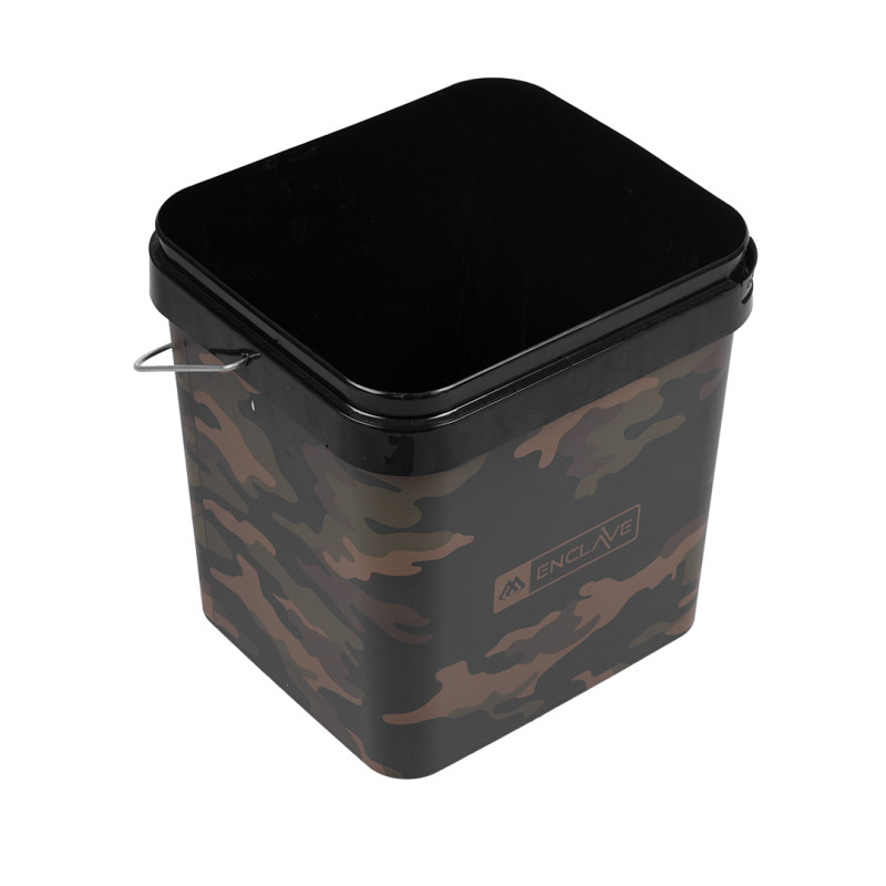 Wiadro- ENCLAVE CAMO BUCKET-KWADRATOWE 10l.