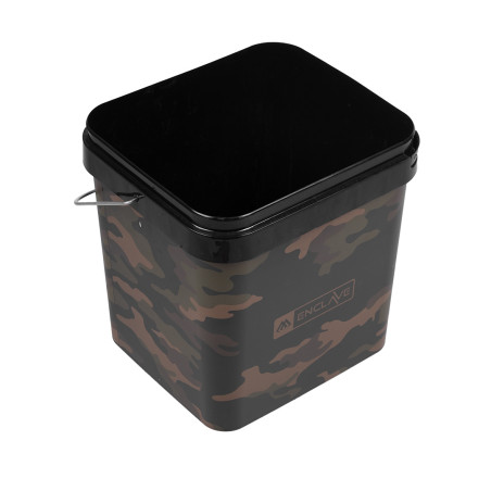 Wiadro- ENCLAVE CAMO BUCKET-KWADRATOWE 10l.