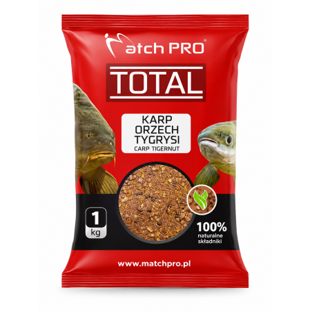 TOTAL KARP ORZECH TYGRYSI Zanęta MatchPro 1kg
