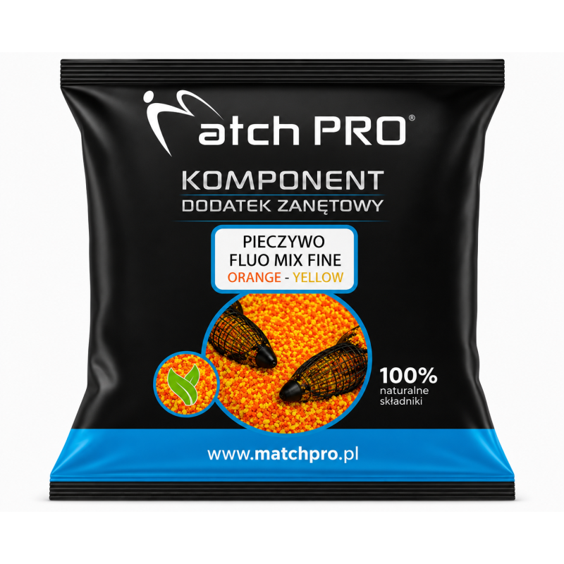 TOP PIECZYWO FLUO MIX FINE ŻÓŁT-POM MatchPro 500g