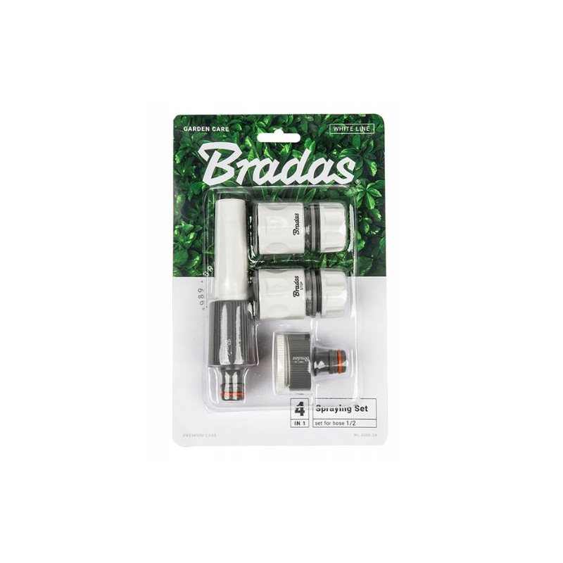 Zestaw zraszający na wąż 1/2" 4 el. WL-5500-12K Bradas