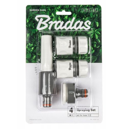 Zestaw zraszający na wąż 1/2" 4 el. WL-5500-12K Bradas