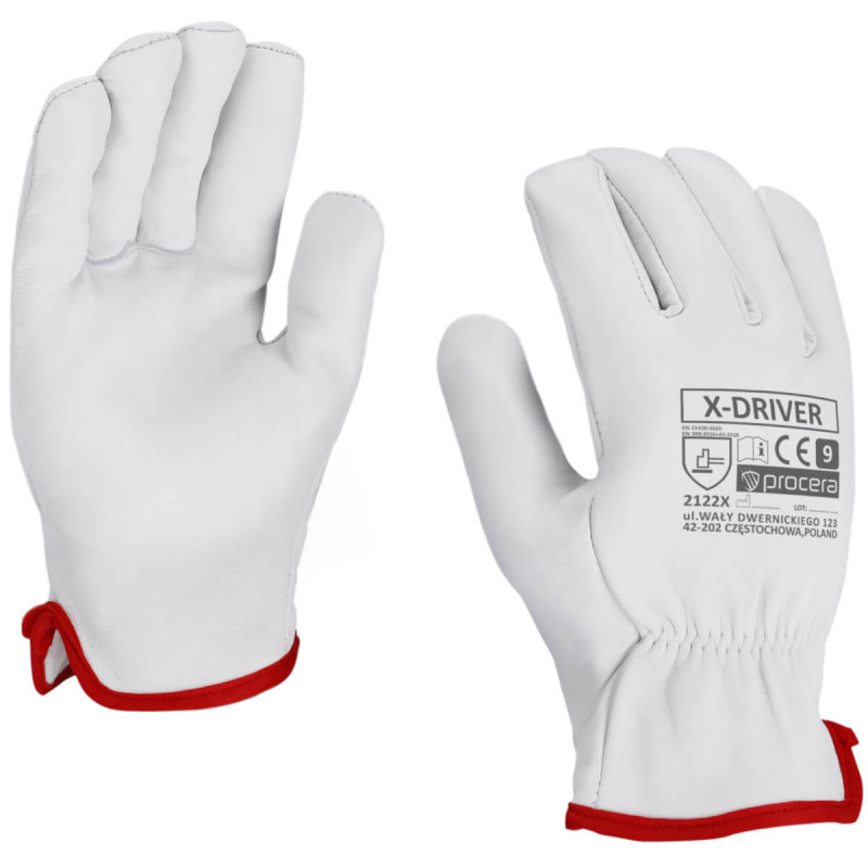 RĘKAWICE CAŁOSKÓRZANE X-DRIVER PROCERA