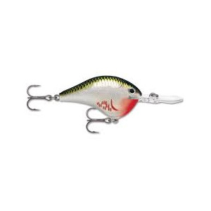 WOBLER RAPALA Dives To 12 Bleeding Olive Shiner