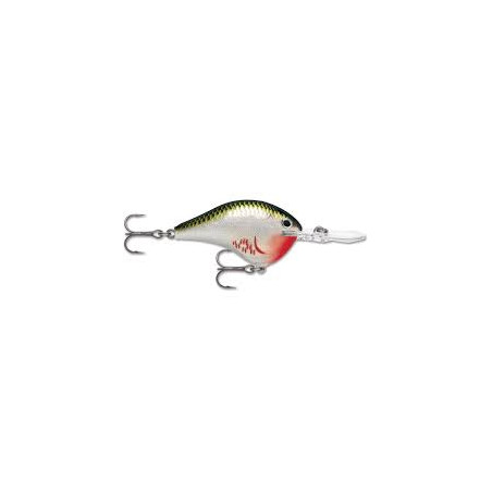 WOBLER RAPALA Dives To 12 Bleeding Olive Shiner