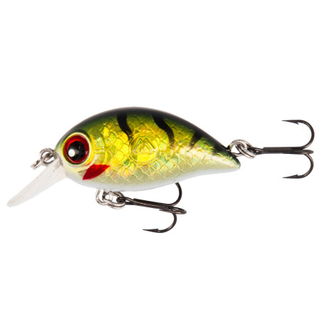 WOBLER SHIMMY 34mm/3.0g GREEN PERCH-pływający