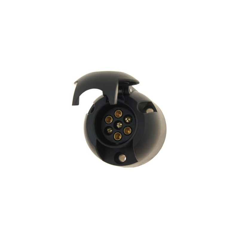 Gniazdo 7-biegunowe plastikowe