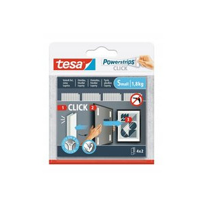 TESA Rzep samoprzyl. wew.POWERSTRIPS 4PAR.60X20