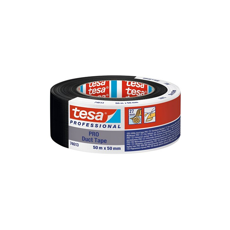 TESA Taśma naprawcza DUCT TAPE 25mx50mm czar.