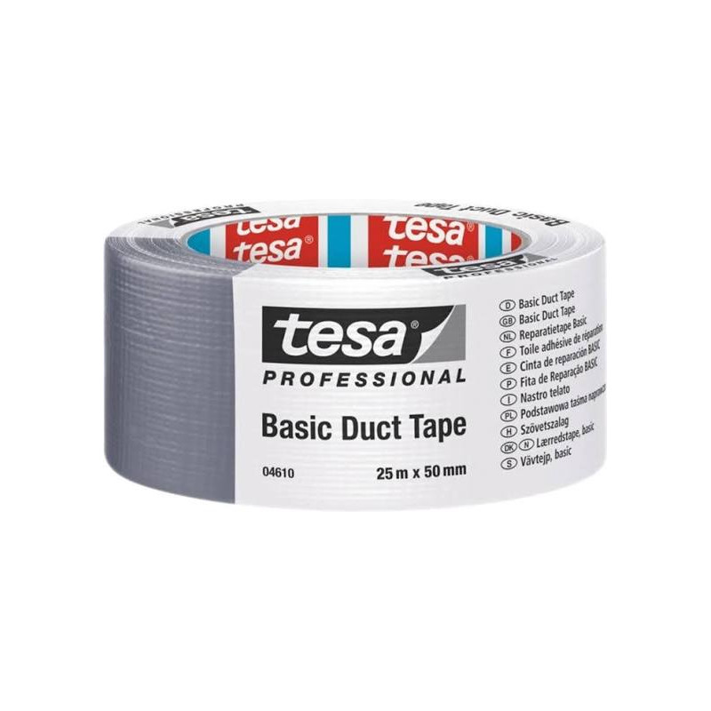 TESA Taśma naprawcza DUCT TAPE 25mx50mm srebr.