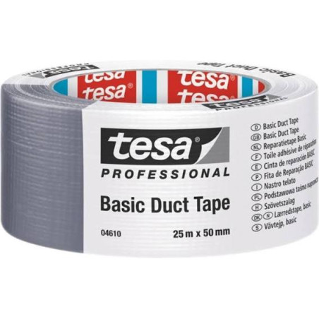 TESA Taśma naprawcza DUCT TAPE 25mx50mm srebr.