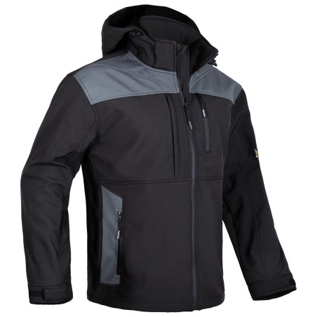 KURTKA ROBOCZA SOFTSHELL Z KAPTUREM PROCERA VOYAGER