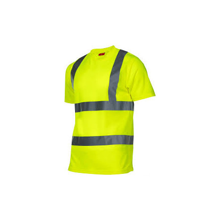 KOSZULKA T-SHIRT ŻÓŁTA ROBOCZA OSTRZEGAWCZA LAHTI PRO