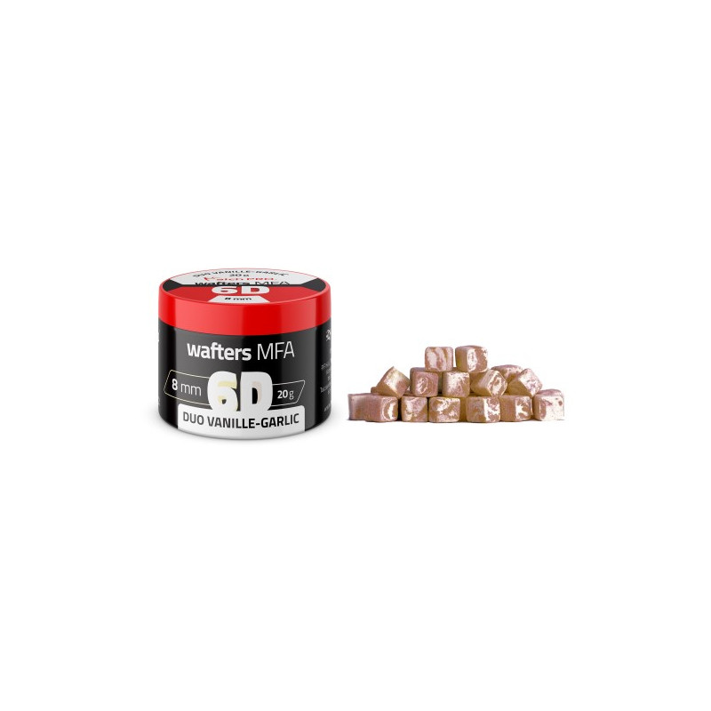 6D WAFTERS MFA DUO VANILLE-GARLIC 8x8mm 20g MATCHP