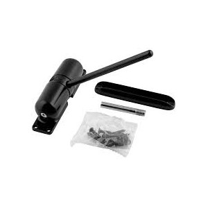 Samozamykacz ogrodowy 120x30 Czarny