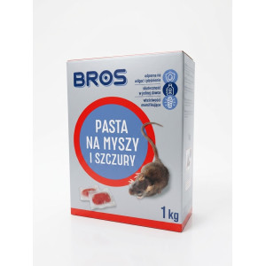 Trucizna   pasta saszetki 1000g czerwona BROS