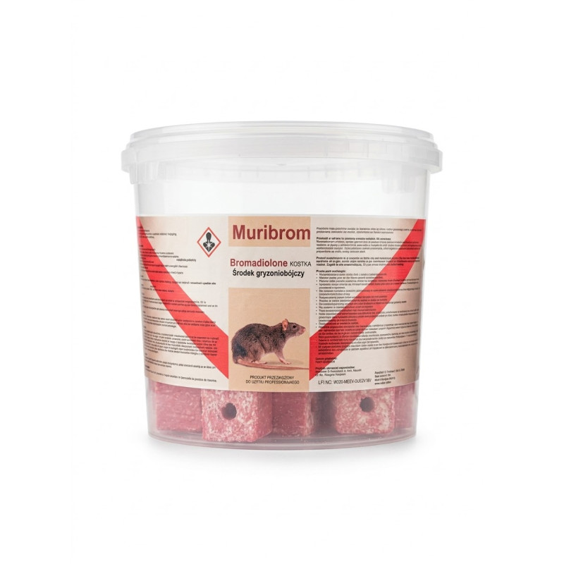 Trucizna   kostka  1000g  czerwona