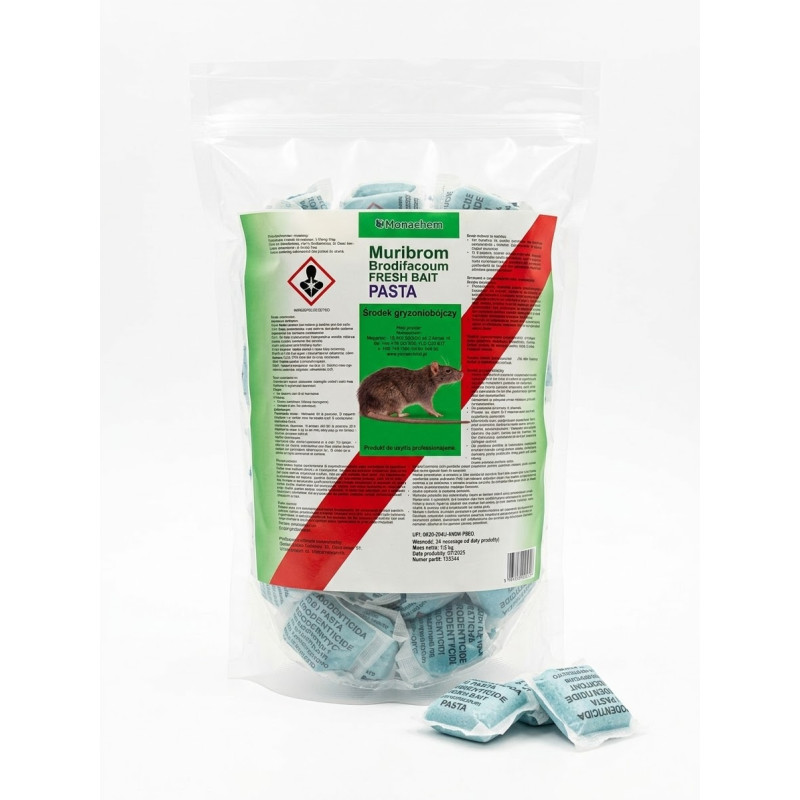 Trucizna   pasta saszetki 1500g  niebieska